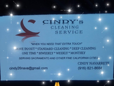 Logo for Cindy Cleaning Service