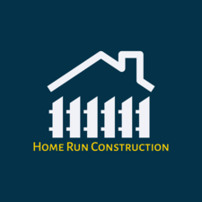 Logo for Home Run Construction, LLC
