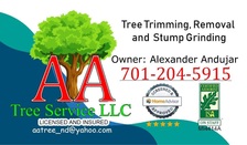 Logo for AA Tree Service LLC
