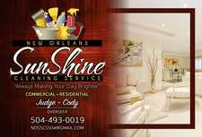 New Orleans Sunshine Cleaning Services logo