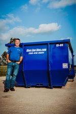 Blue Line Bins logo