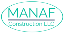 Logo for Manaf Construction LLC
