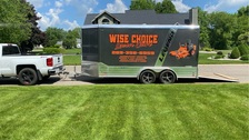 Logo for Wise Choice Lawn Care