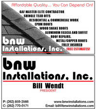 BNW Installations, Inc. logo