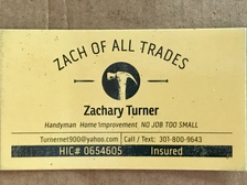 Logo for Zach of All Trades, LLC