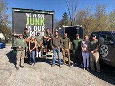 Grunts Move Junk & Moving logo
