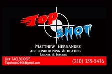 Logo for Top Shot AC and Heating