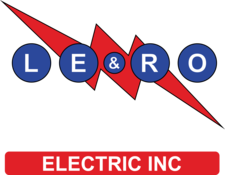 LE and RO Electric, Inc. logo