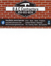 Logo for BAC Contractors, LLC