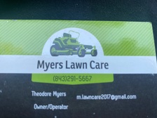 Logo for Myers Lawn Care