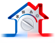 Logo for J & M Heating and Cooling, LLC
