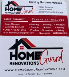 HomeGuard Renovations logo