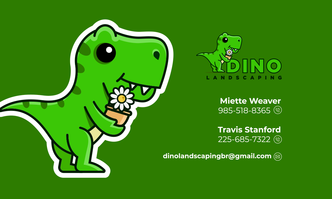 Dino Landscaping logo