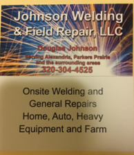Logo for Johnson Mobile Welding, LLC
