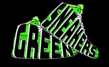 Logo for Green Sneakers Lawn Care