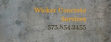 Wicker Concrete Services logo