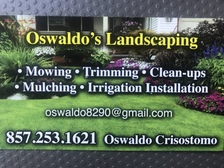Oswaldo's Landscaping logo