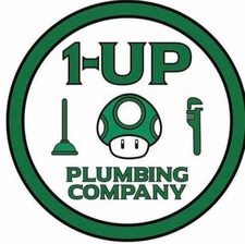 Logo for 1-Up Plumbing Company