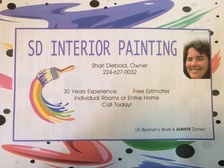 Logo for S D Interior Painting