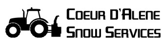 Couer d' Alene Snow Services logo