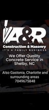 Logo for ANR Construction & Masonry