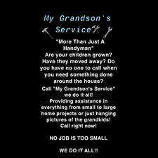 My Grandson's Service Handyman logo