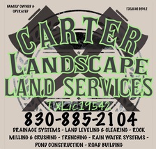 Carter Landscaping & Land Services logo