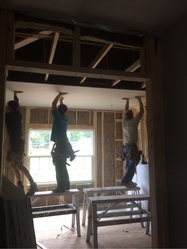 J&M Drywall logo