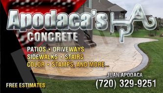 Apodacas Concrete Transport logo