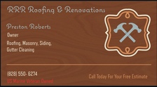 RRR Roofing and Renovations logo