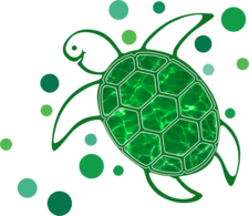 Logo for Green Turtle Fiberglass Refurbishing