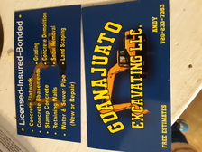 Guanajuato Excavating logo