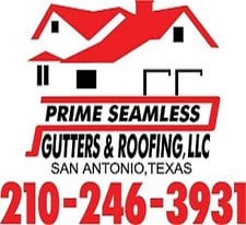 Prime Seamless Gutters and Roofing - Facebook logo