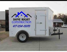 Logo for Done Right Construction Services, LLC - Inicio Facebook
