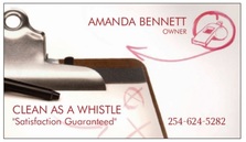 Clean as a Whistle logo
