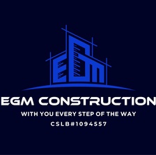 Logo for EGM Construction