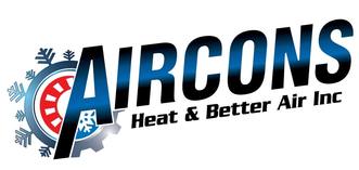 AIRCONS HEAT AND BETTER AIR INC logo