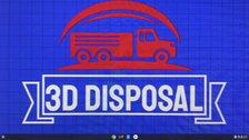 Logo for 3D Disposal, LLC