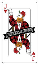 Logo for Lumber Jack's Woodworks