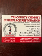 Tri-County Chimney & Fireplace Restoration logo