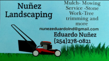 Logo for Nunez Landscaping