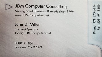 JDM Computer Consulting logo