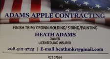 Adams Apple Contracting logo