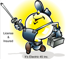 It's Electric 45, Inc. logo