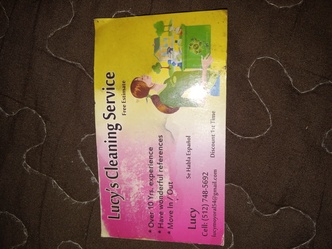 Lucy's Cleaning Services logo