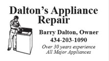 Avatar for Dalton's Appliance Repair