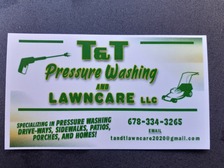 T and T Lawn Care and Pressure Washing, LLC logo