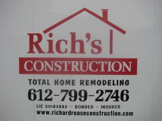Richard Roase Construction, Inc. logo