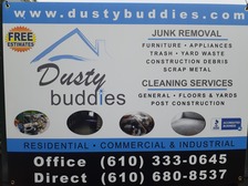 Logo for Dusty Buddies junk removal - Halaman Utama Facebook