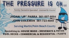 Logo for The Pressure Is On
